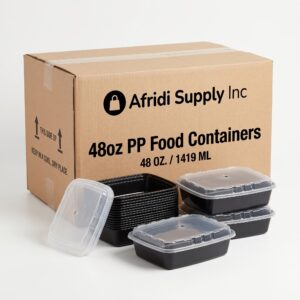 48oz PP food containers