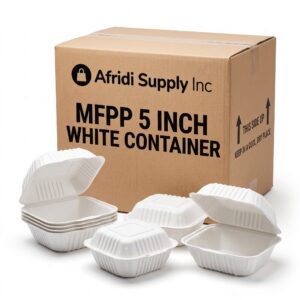 MFPP 5 Inch Hinged Container, 1 Compartment